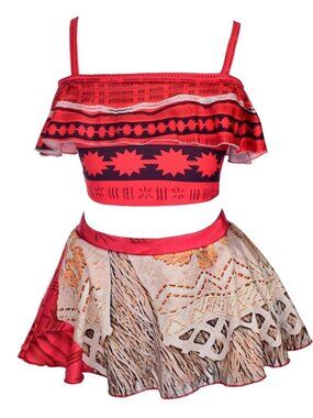 Dress Daisy Girls Princess Swimwear Bathing Suit Tankini Swimsuit 2 piece Size 8